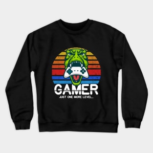 Gamer T-Rex T-Shirt Crewneck Sweatshirt